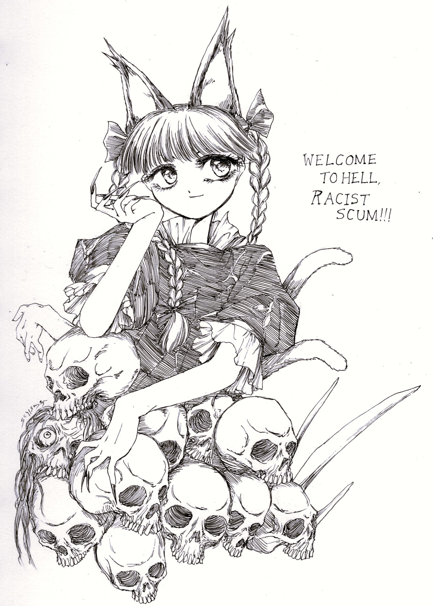 Welcome Hell Racists